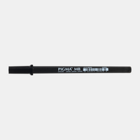 Калиграфско перо SAKURA Pigma Brushpen Medium черно