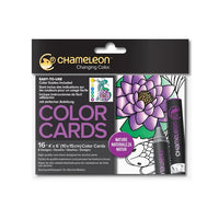 Карти за оцветяване Chameleon Nature - 16 броя — изображение 1