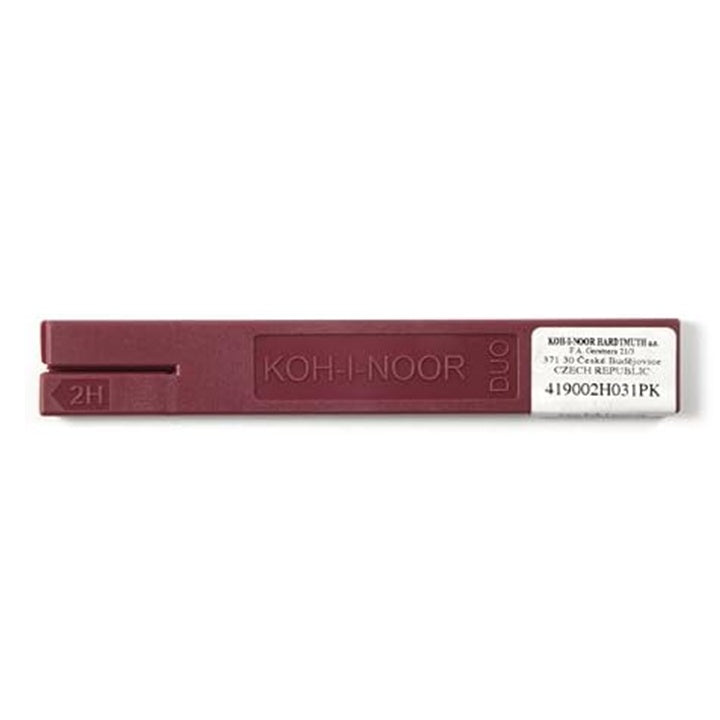 KOH-I-NOOR DUO Графитни проводници 2mm 2бр – 2B