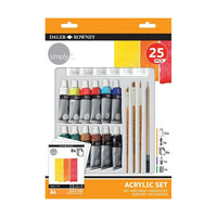 Комплект акрил с аксесоари Daler Rowney 25 бр. — изображение 1