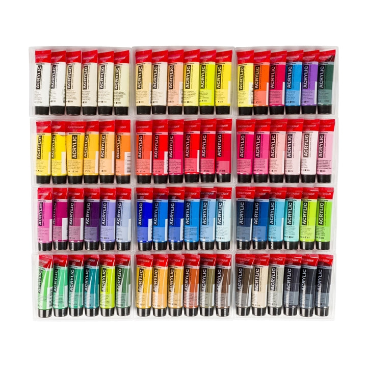 Комплект акрилни бои AMSTERDAM STANDARD SERIES - 72x20ml — изображение 1