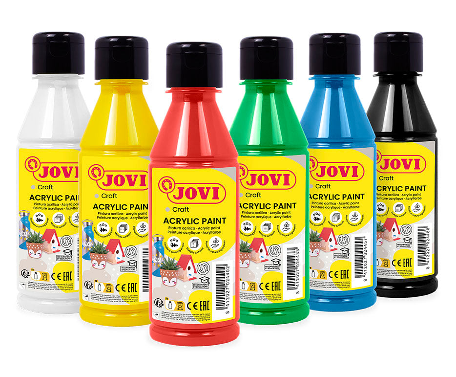 Комплект акрилни бои JOVI Jovidecor 6 x 250 ml вариант A