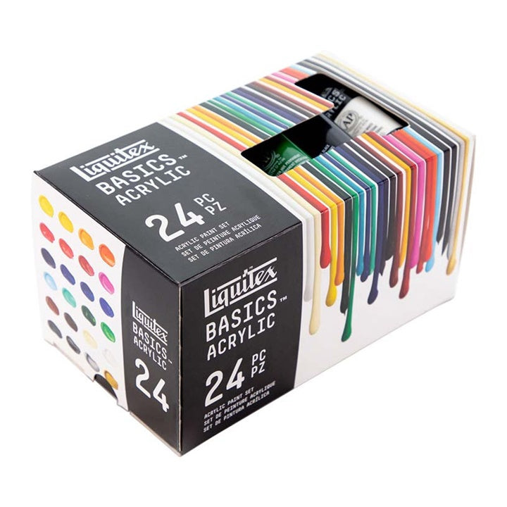 Комплект акрилни бои Liquitex Basics - 24 x 22 мл — изображение 1