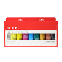 Комплект акрилни бои LUKAS Cryl Studio 9 x 100 ml – 2