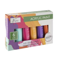 Комплект акрилни бои Nassau 6x120ml TRENDY COLOURS — изображение 1