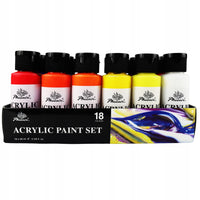Комплект акрилни бои Phoenix 18 x 59 ml