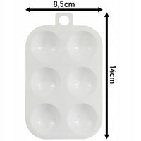 Комплект акрилни бои Phoenix 6 x 12 ml с блок, четки и палитра