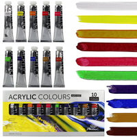 Комплект акрилни бои Phoenix Artist 10 x 22 ml