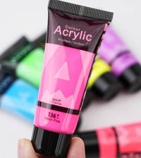 Комплект акрилни бои Phoenix неон 8 x 21 ml
