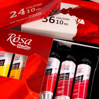 Комплект акрилни бои ROSA STUDIO | 12x10 ml — изображение 6