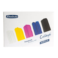 Комплект акрилни бои Schmincke College Acrylic – 5 x 75 ml, основни цветове