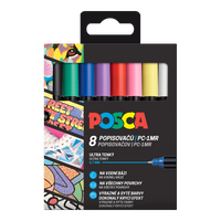 Комплект акрилни маркери Posca (8 бр.)