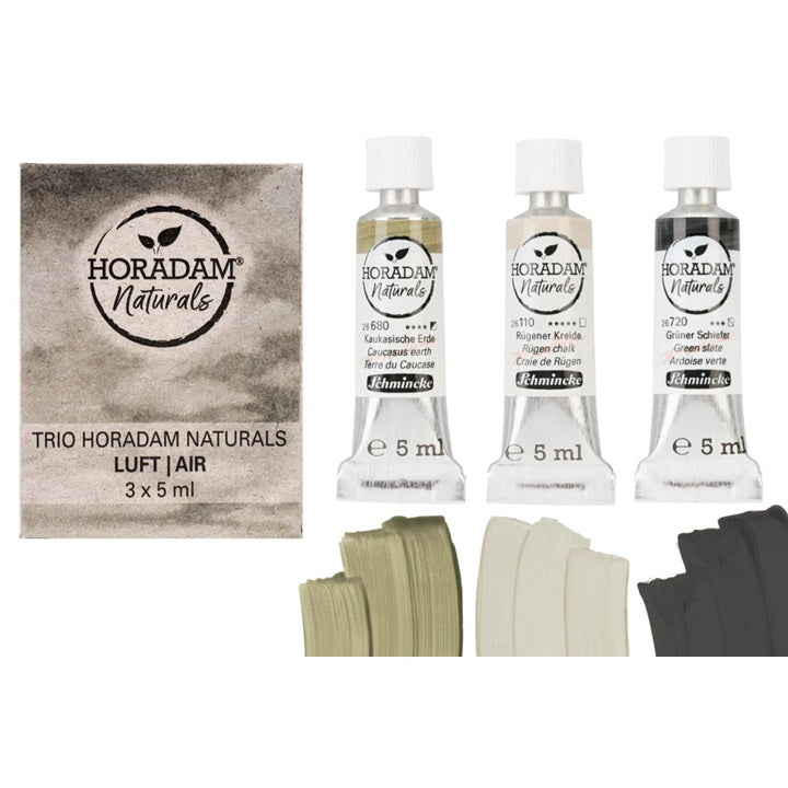 Комплект акварелни бои Trio Air HORADAM Naturals — изображение 2