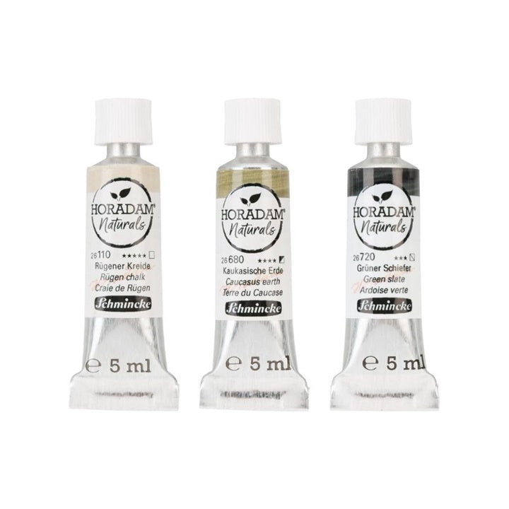 Комплект акварелни бои Trio Air HORADAM Naturals — изображение 4