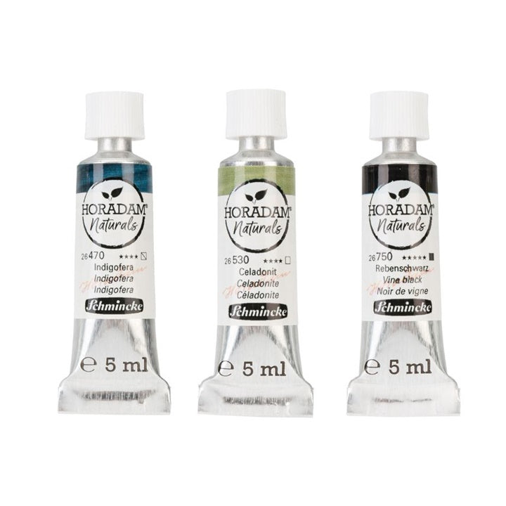 Комплект акварелни бои Trio Water HORADAM Naturals — изображение 4