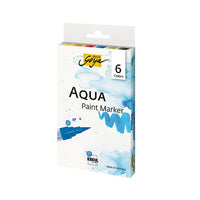 Комплект акварелни фломастери Aqua Solo Goya - 6 броя — изображение 1