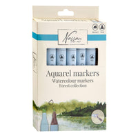 Комплект акварелни маркери Nassau Forest Collection - 7 бр — изображение 1