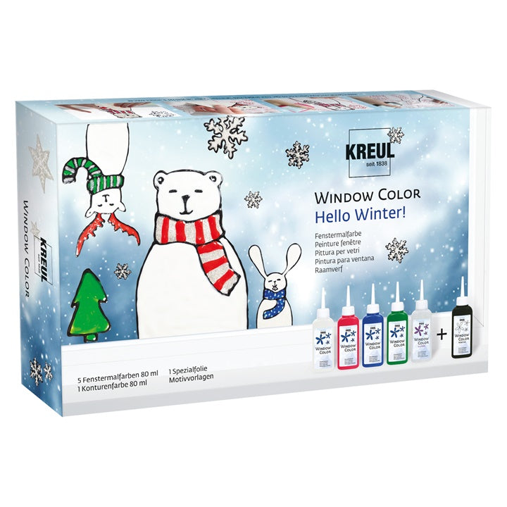Комплект бои за стъкло KREUL Hello Winter — изображение 1