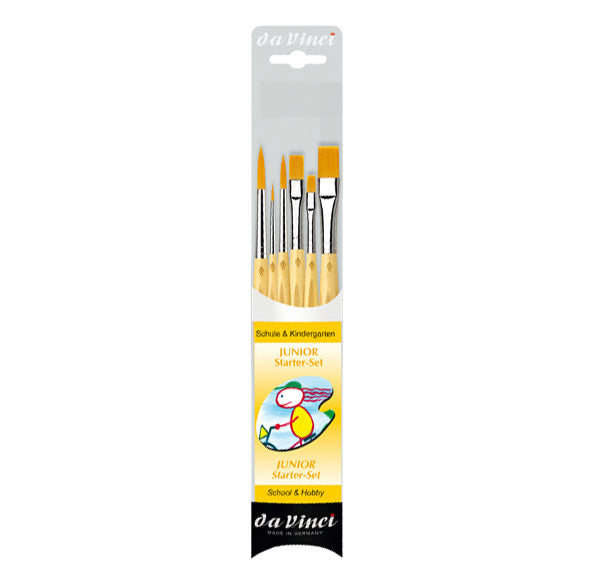 Комплект четка da Vinci JUNIOR Starter Set 4218 - 6 броя — изображение 1