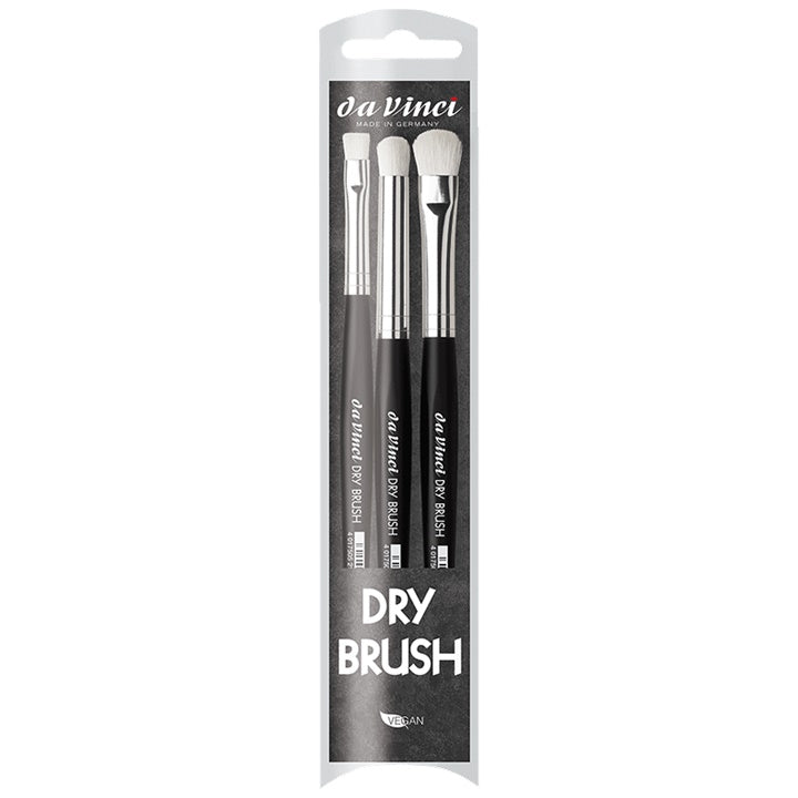 Комплект четки da Vinci Dry Brush 3 бр. — изображение 1