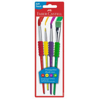Комплект четки Faber-Castell Soft - 4 бр — изображение 1
