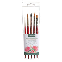Комплект четки PRINCETON Watercolor Floral – 5 броя