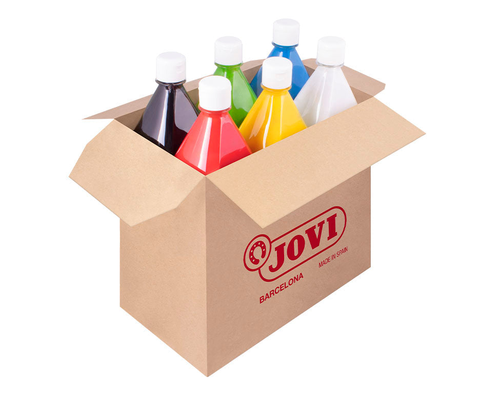 Комплект детски бои JOVI Premium 6 x 1000 ml