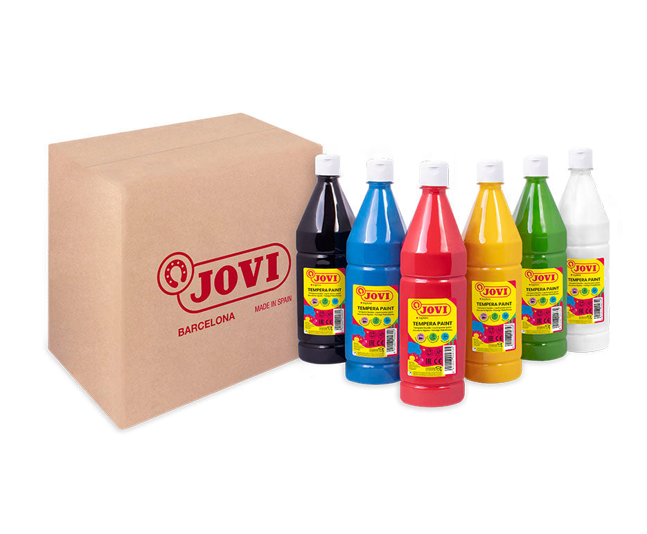 Комплект детски бои JOVI Premium 6 x 1000 ml