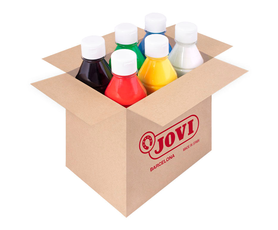 Комплект детски бои JOVI Premium 6 x 250 ml – вариант A