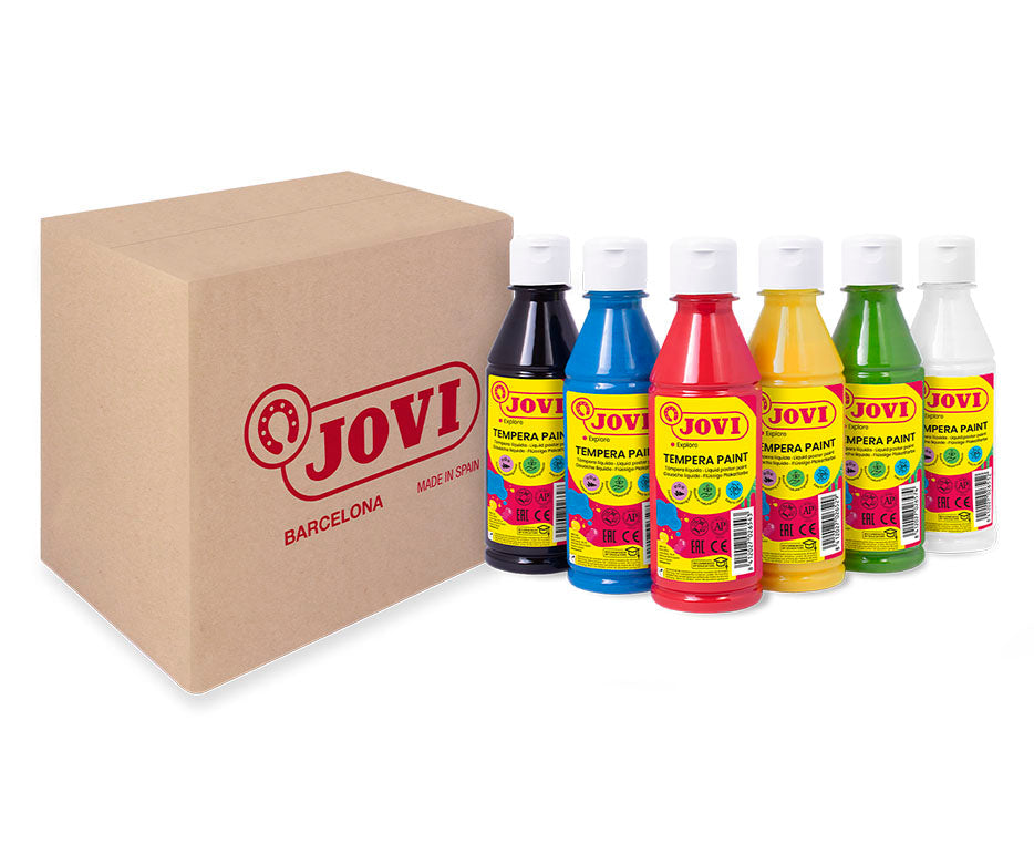 Комплект детски бои JOVI Premium 6 x 250 ml – вариант A