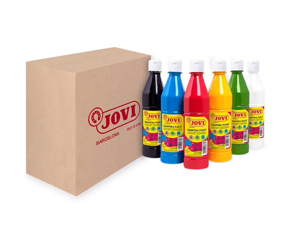 Комплект детски бои JOVI Premium 6 x 500 ml