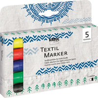 Комплект флумастери KREUL JAVANA Texi Max SUNNY  5 броя — изображение 1