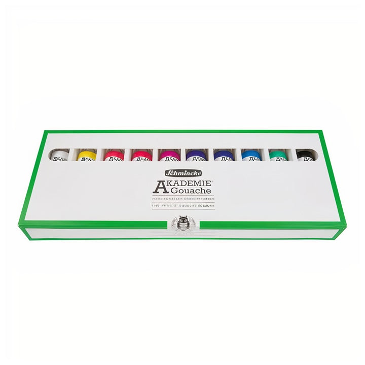 Комплект гвашови бои Schmincke AKADEMIE 10 x 60 ml — изображение 1