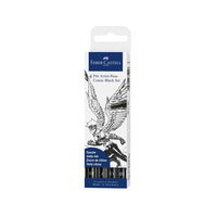 Комплект художествени моливи Faber-Castell Comic black комплект — изображение 1