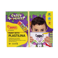 Комплект JOVI Crazy Monsters - рисуване с пластилин — изображение 1