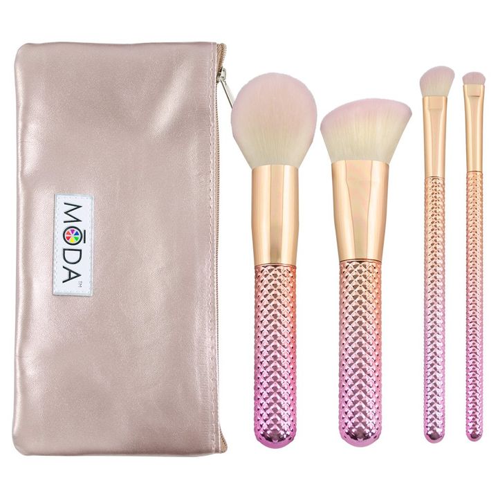 Комплект козметични четки Complete Kit Rose 5 броя — изображение 1