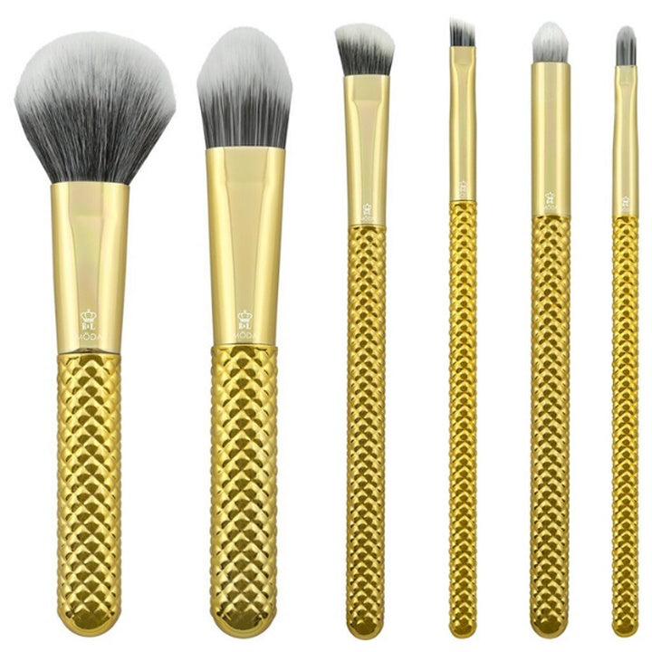 Комплект козметични четки Metallic Gold — изображение 1