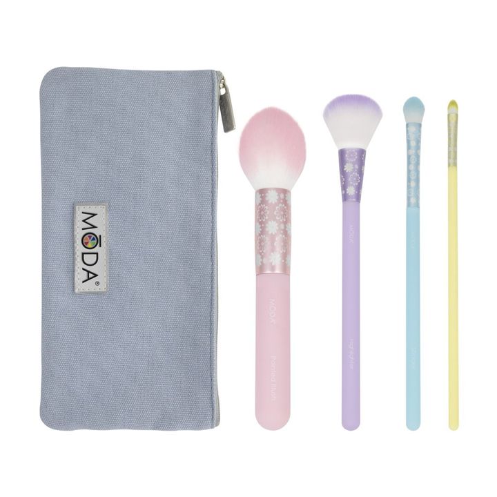 Комплект козметични четки Posh Pastel 5 броя — изображение 1