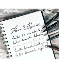 Комплект маркери UNI PIN fineliner Flow and Flourish 5 бр. — изображение 3
