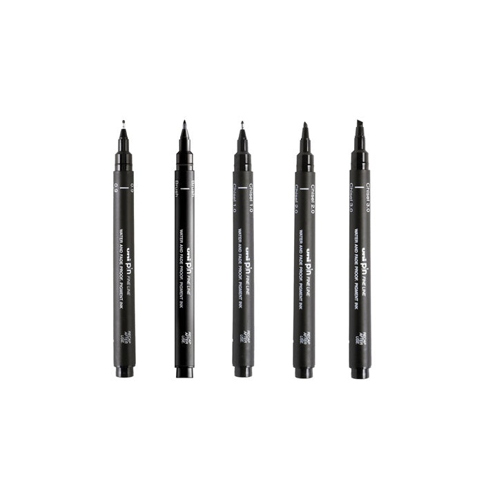 Комплект маркери UNI PIN fineliner Love Lettering 5 бр. — изображение 2