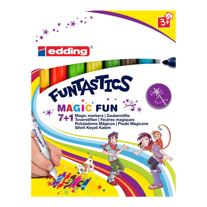 Комплект маркери за деца EDDING FUNTASTICS MAGIC FUN — изображение 1