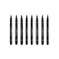 Комплект маркери за фини линии UNI PIN Draw and Sketch 8 бр. — изображение 2