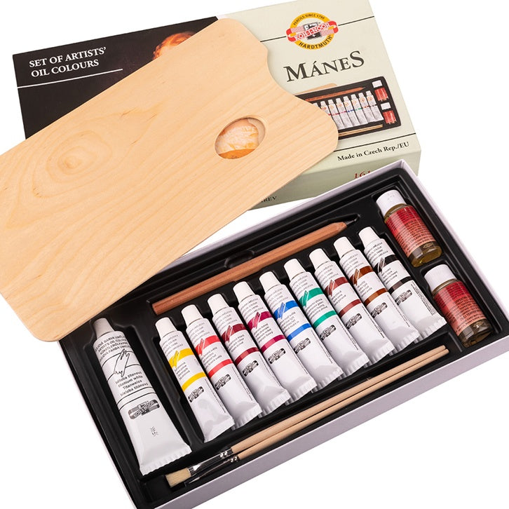 Комплект маслени бои Mánes / 16 ml x 10 бр. — изображение 2