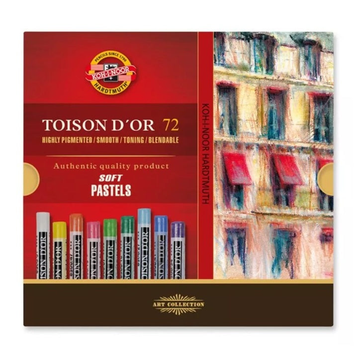 Комплект меки пастели Toison D'Or / 72 бр. — изображение 1