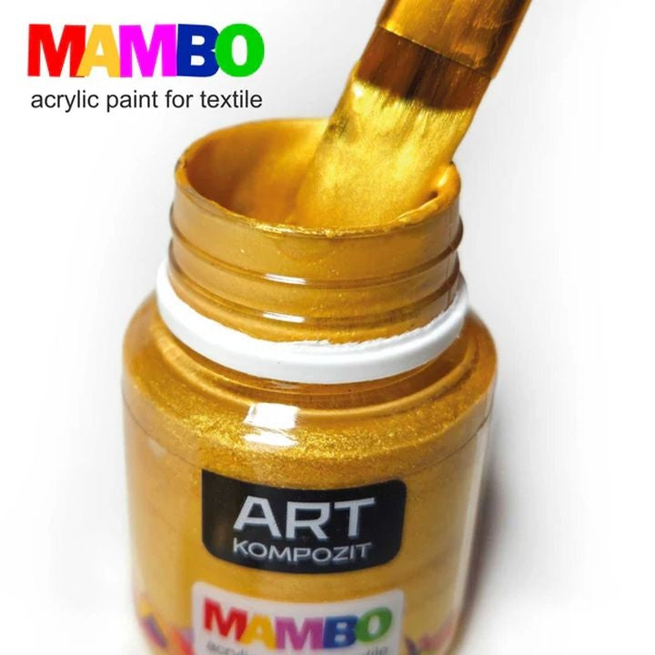 Комплект металически бои MAMBO за текстил и кожа — изображение 6