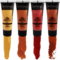 Комплект металикови акрилни бои Phoenix 8 x 21 ml