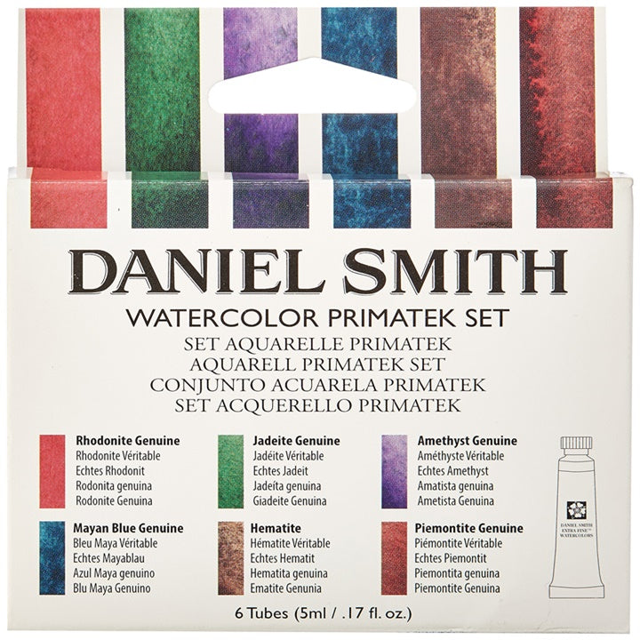Комплект минерални акварелни бои Daniel Smith PRIMATEK - 6 x 5 мл — изображение 1