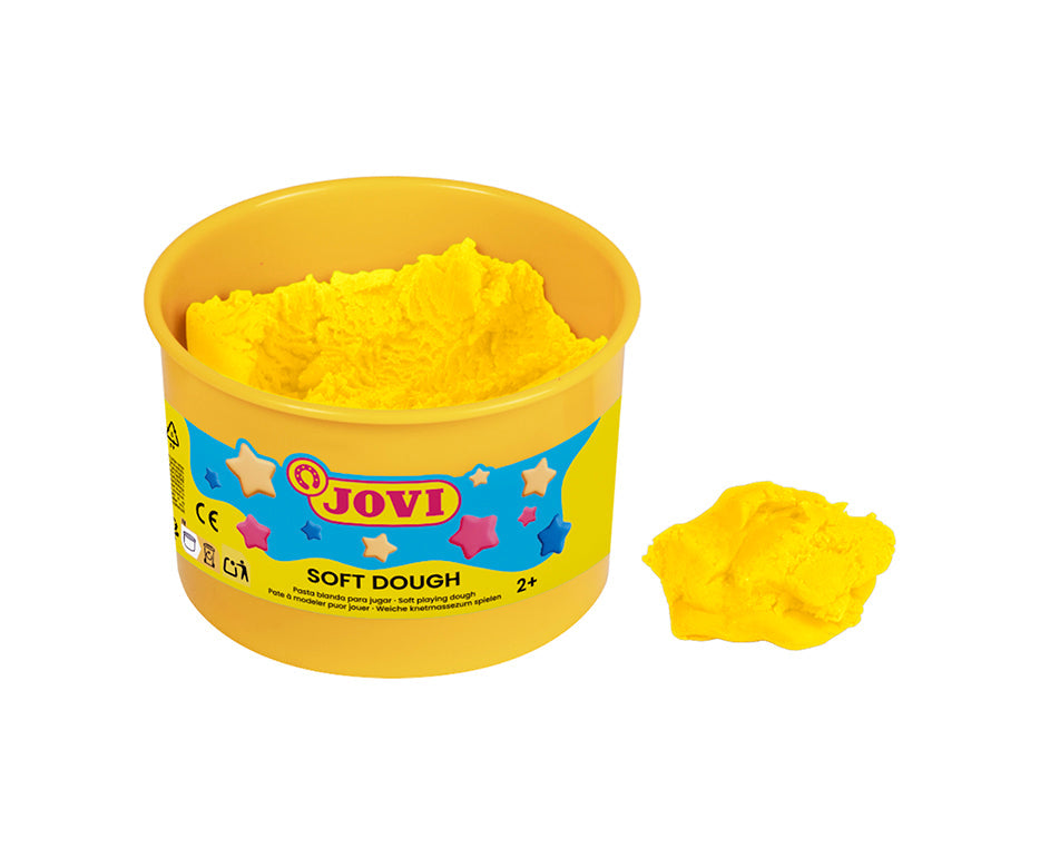 Комплект моделираща маса JOVI Soft Dough неонови цветове 6 x 460 g