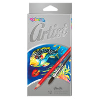 Комплект моливи за акварел с четка Colorino Artist — изображение 1