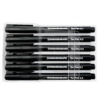 Комплект моливи за техническо чертане Standardgraph - 6 броя — изображение 1